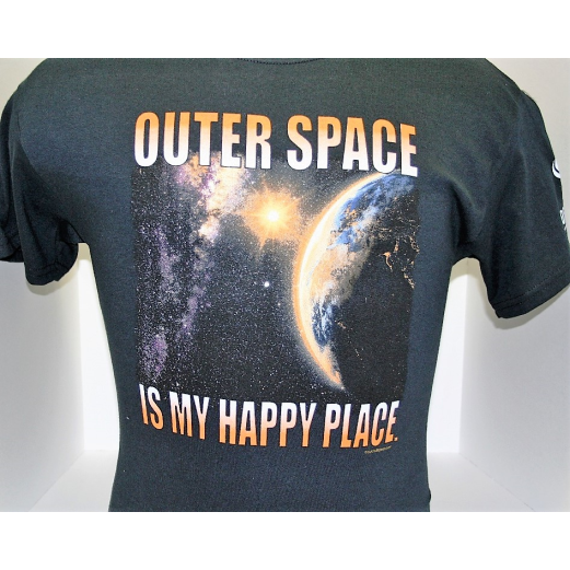 Tee Outer Space...Happy Place Large